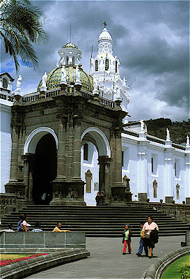 Cathedral Quito, Ecuador