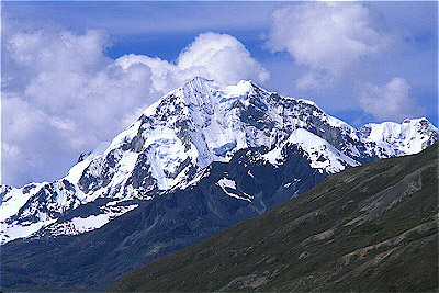 Huayna Potosi Mountain