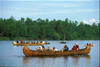 war canoes
